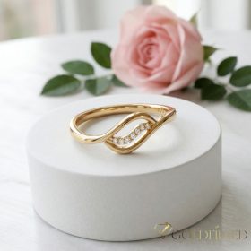    Inel antialergic „Goldfilled”, disponibile în diferite mărimi, culoare 18K