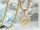 Colier antialergic Goldfilled 55cm / 3mm + pandantiv scorpion culoare 18K