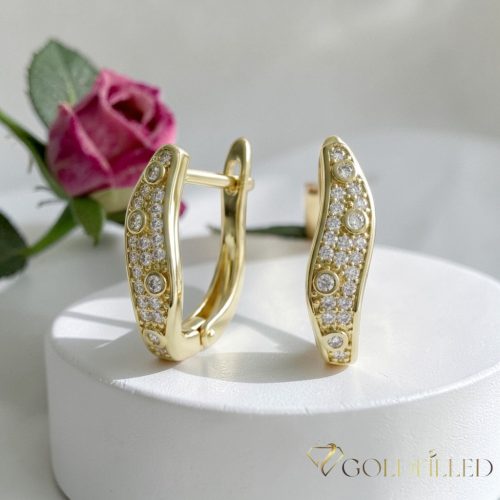 Goldfilled Antialergic Cercei 16mm 14K Culoare