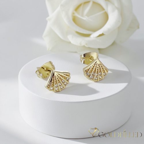 Goldfilled Cercei antialergici 9mm culoare 14K	