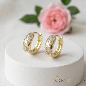 Goldfilled Antialergic Cercei 14mm 14K Culoare 