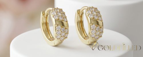 Goldfilled Antialergic Cercei 14mm 14K Culoare 