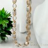 Colier Goldfilled Antiallergic Lux Barakka 60cm Lungime și 11mm Lățime (120g) Culoare 14K Multicolor