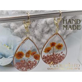   Cercei Lungi Antialergici Confecționați Manual 60mm 14K Culoare	