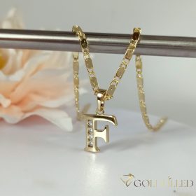   Colier  antialergenic „Goldfilled” placat cu aur, în mai multe dimensiuni 2mm grosime, culoare 14K