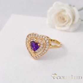    Inel antialergic „Goldfilled”, disponibile în diferite mărimi, culoare 18K