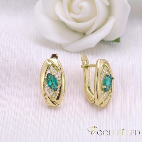 Goldfilled Antialergic Cercei 18mm 14K Culoare