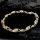 Bratara placata cu aur "Goldfilled" anti-alergenic, lungime 22 cm si grosime 8 mm, culoare 14K
