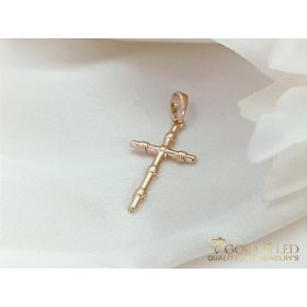 Pandantiv antialergic „Goldfilled” 28 mm, culoare 18K