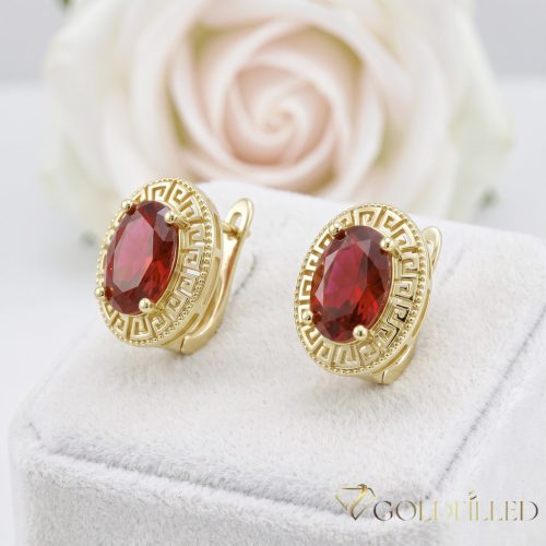 Goldfilled Antialergic Cercei 18mm 14K Culoare