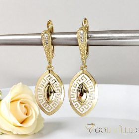 Goldfilled Cercei antialergici 42mm culoare 14K	