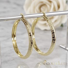 Goldfilled Cercei antialergici cerc 60mm culoare 14K	