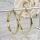 Goldfilled Cercei antialergici cerc 60mm culoare 14K	