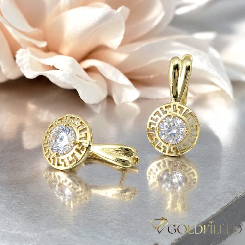 Goldfilled Antialergic Cercei 19mm 14K Culoare