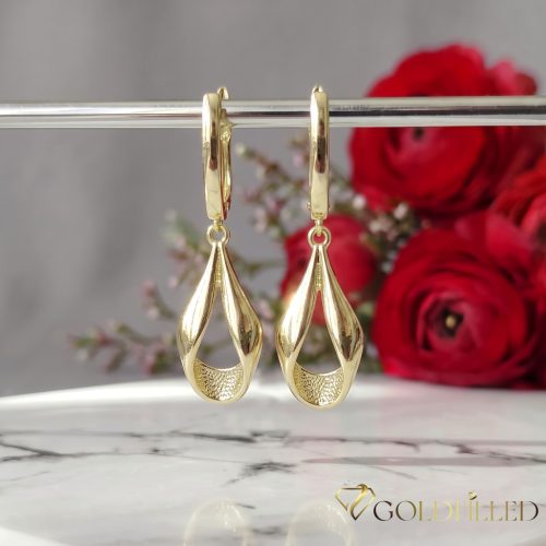 Goldfilled Cercei antialergici 38mm culoare 14K	