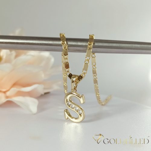 Colier  antialergenic „Goldfilled” placat cu aur, în mai multe dimensiuni 2mm grosime, culoare 14K