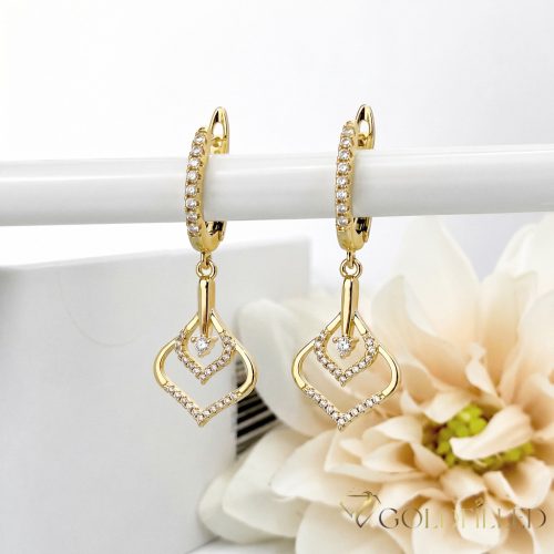 Goldfilled Cercei antialergici 42mm culoare 14K	