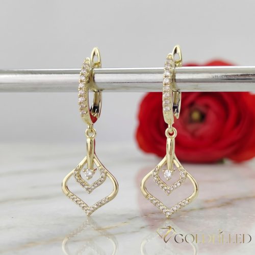 Goldfilled Cercei antialergici 42mm culoare 14K	