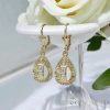 Goldfilled Cercei antialergici 38mm culoare 14K	