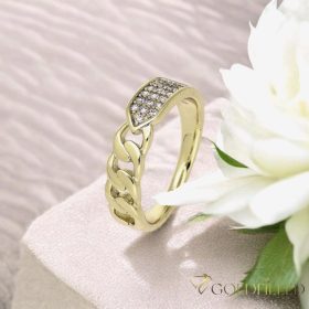    Inel antialergic „Goldfilled”, disponibile în diferite mărimi, culoare 14K