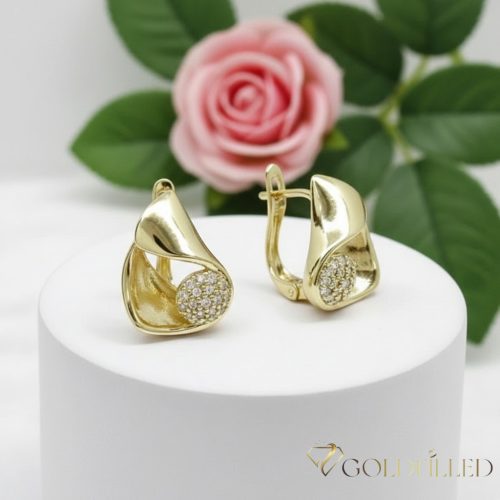 Goldfilled Antialergic Cercei 17mm 14K Culoare