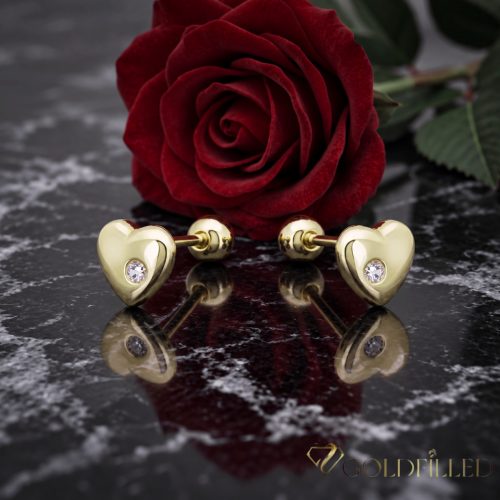 Goldfilled Cercei antialergici 7mm culoare 14K	