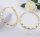 Goldfilled Cercei antialergici cerc 40mm culoare 14K	