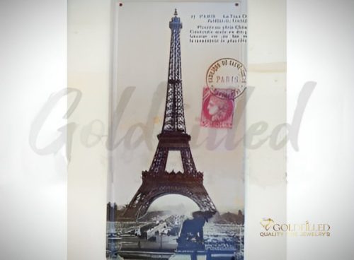 TABLĂ METALICĂ DECORATIVĂ 15X30 CM