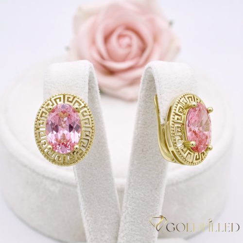 Goldfilled Antialergic Cercei 18mm 14K Culoare
