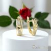 Goldfilled Antialergic Cercei 17mm 14K Culoare