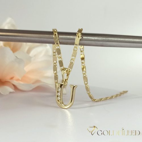Colier  antialergenic „Goldfilled” placat cu aur, în mai multe dimensiuni 2mm grosime, culoare 14K