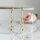 Goldfilled Cercei antialergici 42mm culoare 14K	