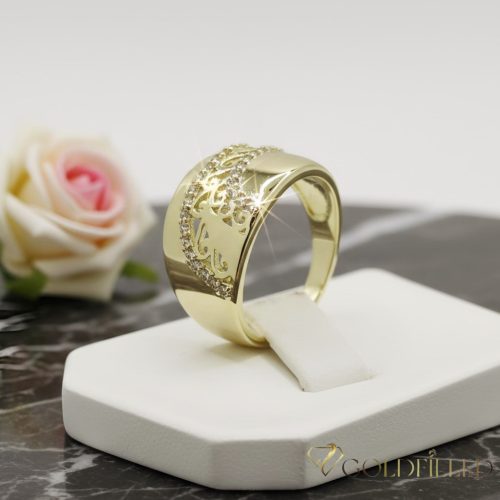  Inel antialergic „Goldfilled”, disponibile în diferite mărimi, culoare 14K