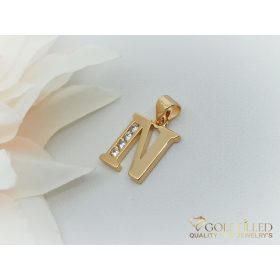 Pandantiv antialergic „Goldfilled” 23mm, culoare 18K