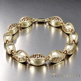  Brățară antialergică „Goldfilled” 22cm /10mm culoare  (14K) 