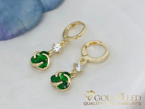 Goldfilled Cercei Antialergici 30mm Culoare 14K	