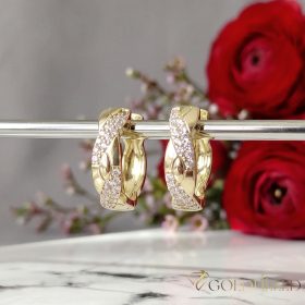 Goldfilled Antialergic Cercei 20mm 14K Culoare