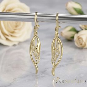 Cercei Goldfilled Antialergici 45mm 14K culoare