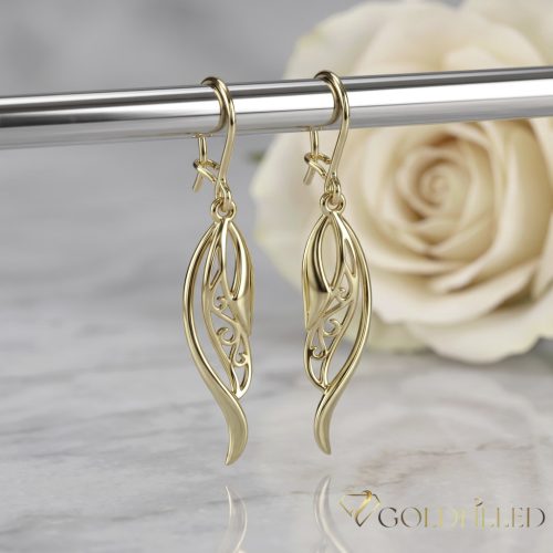 Cercei Goldfilled Antialergici 45mm 14K culoare