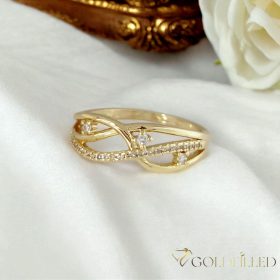    Inel antialergic „Goldfilled”, disponibile în diferite mărimi, culoare 14K