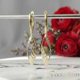 Cercei Goldfilled Antialergici 50mm 14K culoare