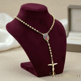   Colier Antialergic Goldfilled 60cm Lung și 4mm Lățime Culoare 14K