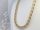 Colier exclusiv antialergenic „Goldfilled” placat cu aur, 45 cm lungime și 6,5 mm grosime, culoare 14K