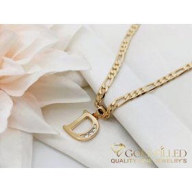 Goldfilled antialergic colier 50cm/3,8mm 18K culoare	