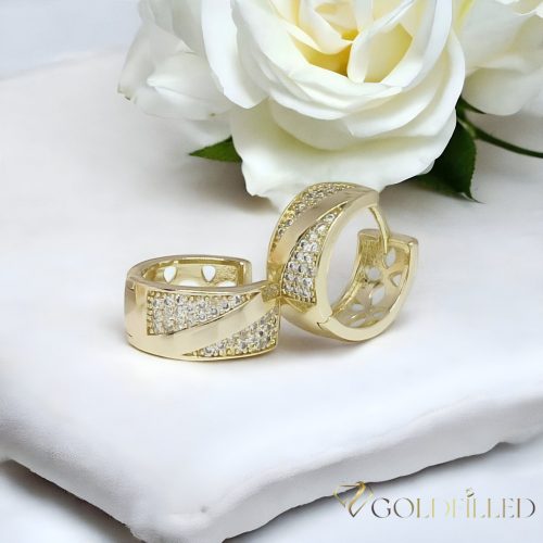 Goldfilled Antialergic Cercei 17mm 14K Culoare