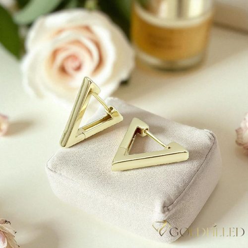 Goldfilled Antialergic Cercei 16mm 14K Culoare