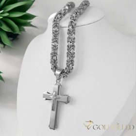 Colier din oțel inoxidabil 70cm/7mm		