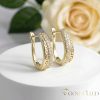 Goldfilled Antialergic Cercei  24 mm 14K Culoare