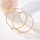 Goldfilled Cercei antialergici cerc 40mm culoare 14K	