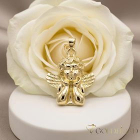 Pandantiv antialergic „Goldfilled” 38 mm, culoare 14K